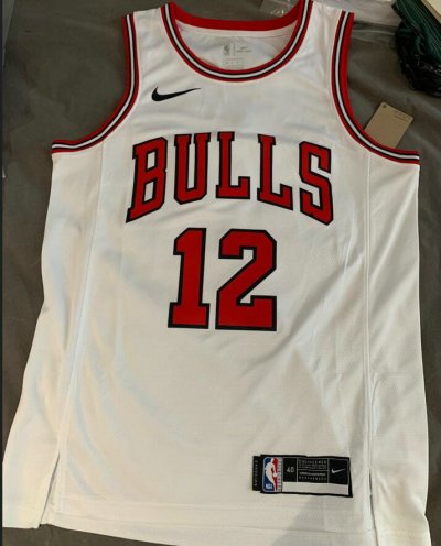 NBA 12 Dosunmu Chicago Bulls Maillot blanc